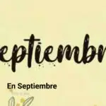 En septiembre